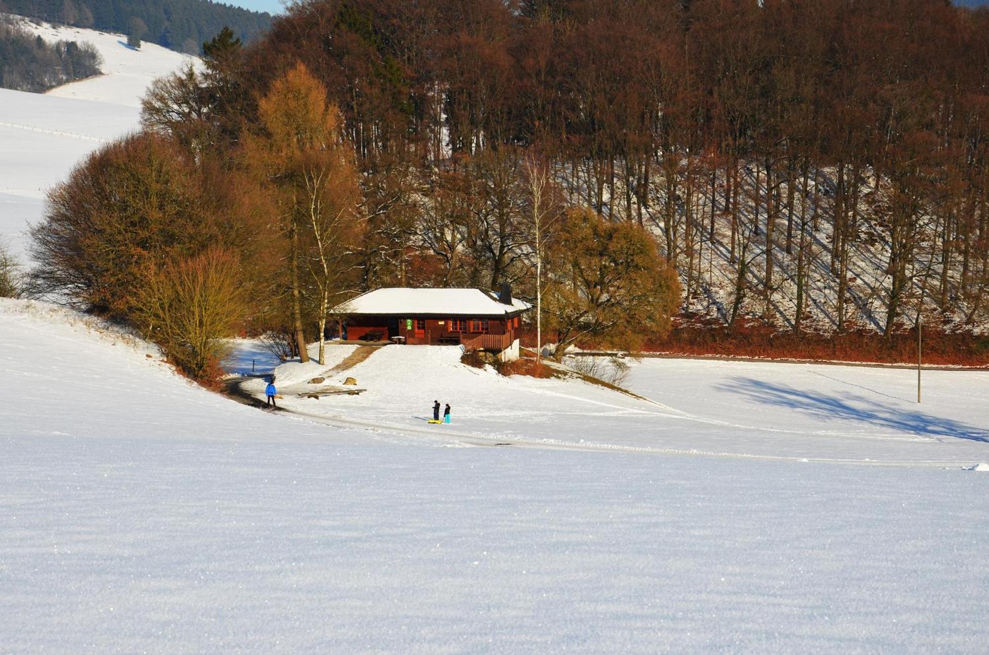 Das Ferienhaus Mondschein Im Land Der Tausend Berge - Erholung Pur In Idyllischer Alleinlage Lennestadt Exterior photo